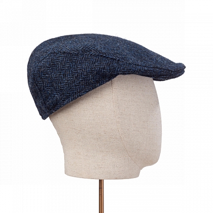 4Картинка Темно-синяя плоская кепка Hanna Hats Touring