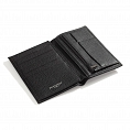 Pourchet ETHAN Cowhide Leather Wallet Black