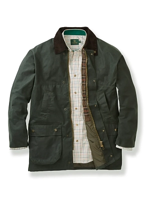 3Картинка Вощеная куртка Oxford Blue Countryman Green