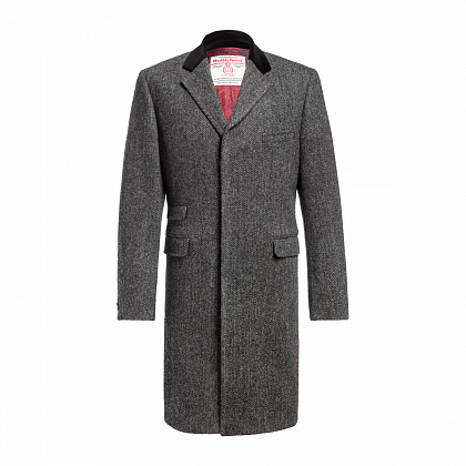2Картинка Пальто Bucktrout Chelsea Overcoat Grey