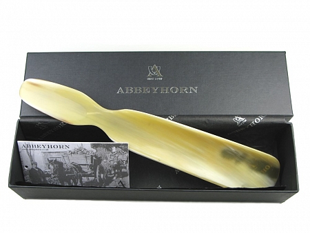 Abbeyhorn Shoehorn Shaped Handle Boxed  2-10