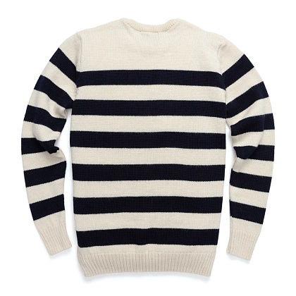 4Картинка Свитер Original Montgomery Womens Breton Ecru/Navy