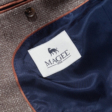 Пиджак Magee Clady Brown Knit