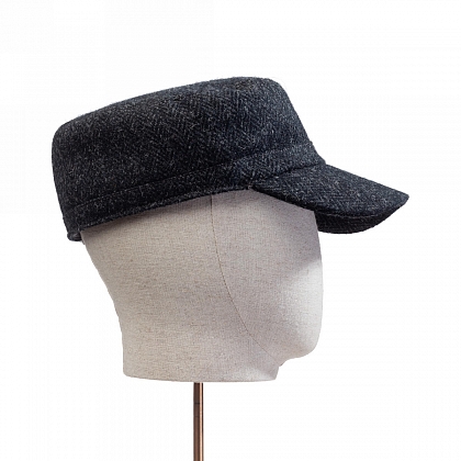 5Картинка Черная кепка немка Hanna Hats Donegal Bay