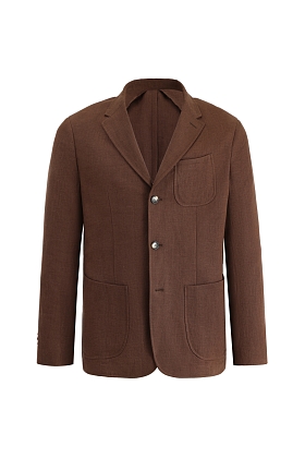 2Картинка Пиджак Pond and Miller Flax Brown