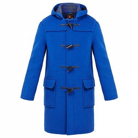 Gloverall Mens Blue Classic Duffle Coat