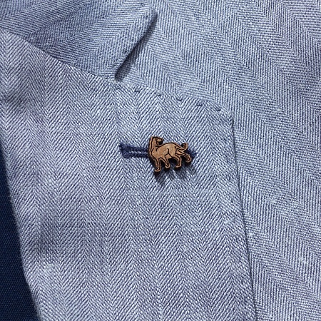 Пиджак Magee Clady Blue Herringbone