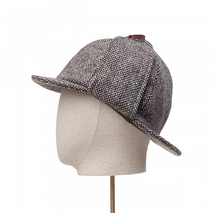 3Картинка Серая шляпа шерлок Hanna Hats Sherlock