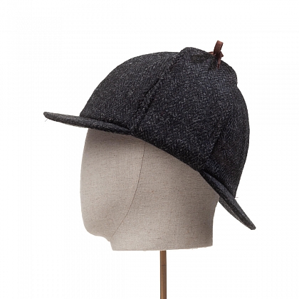 3Картинка Темно-серая шляпа Hanna Hats Sherlock