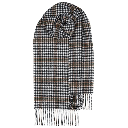 Lochcarron Bowhill Burns Check Lambswool Scarf
