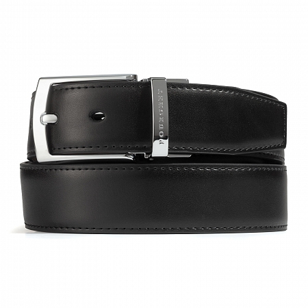 Pourchet Black/Brown Double Side Belt