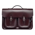 16-inch Classic Satchel Marsala Red