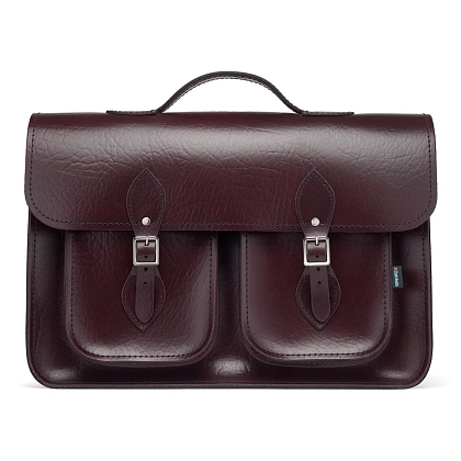 2Картинка 16-inch Classic Satchel Marsala Red