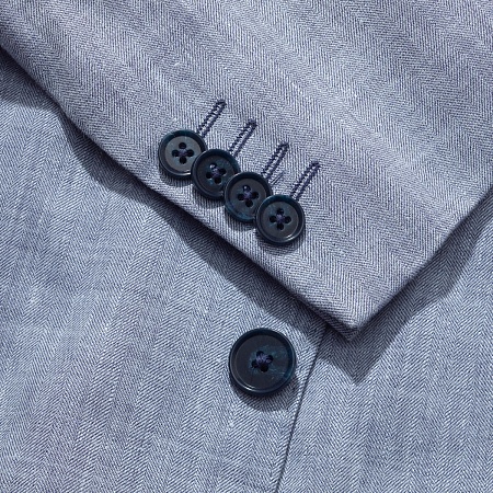 Пиджак Magee Clady Blue Herringbone