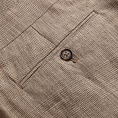 Брюки Hawes & Curtis Check Linen Trs Brown