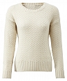 Original Montgomery Boatneck Sweater Ecru
