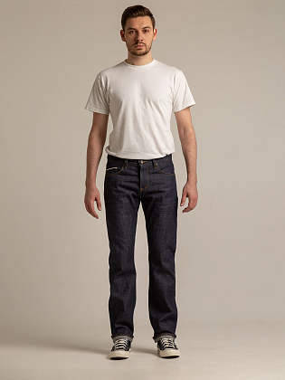 2Картинка PLNB M333 S505 Indigo Dry Selvedge