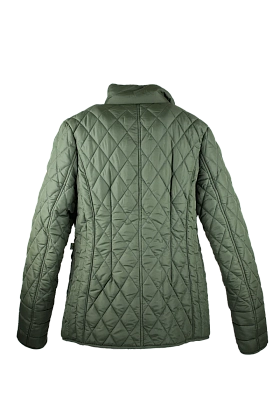 4Картинка Женская стеганая куртка Oxford Blue Maya Green