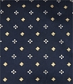 Hawes & Curtis Navy and Yellow Neat Squares Tie