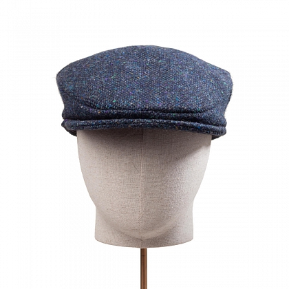3Картинка Синяя плоская кепка Hanna Hats Vintage