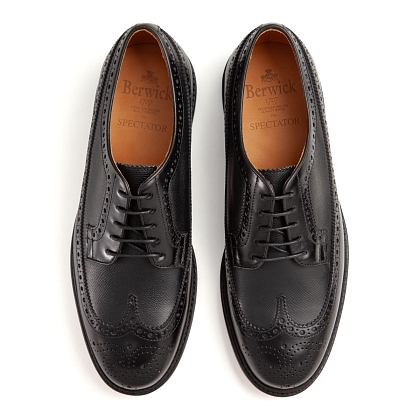 5Картинка Броги Berwick 4794 Alpine Negro Leather