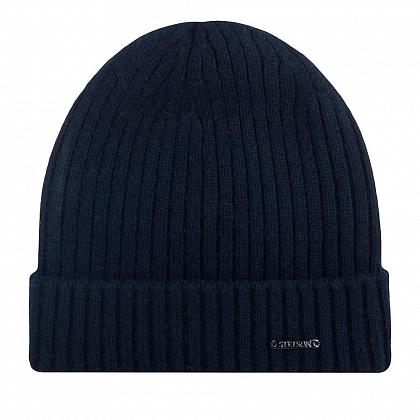 2Картинка Шапка Stetson Beanie Cashmere Blue