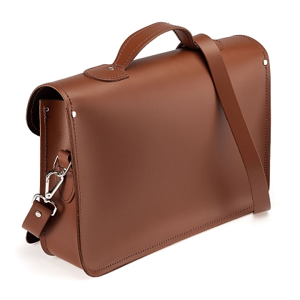 4Картинка 14.5-inch Classic Satchel Chestnut