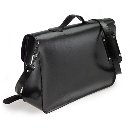 4Картинка 17.5-inch Classic Satchel British Racing Green