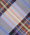 Hawes & Curtis Blue and Orange Check Tie