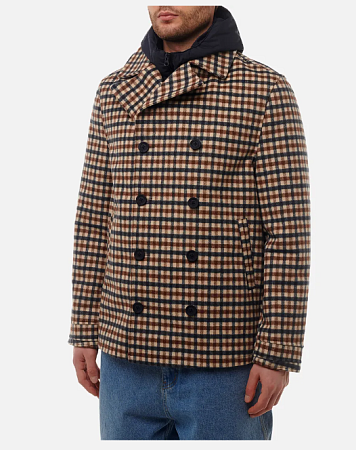 Aquascutum Wool Active Caban Multi