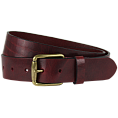 British Belt Bradgate Leather Belt Oxblood