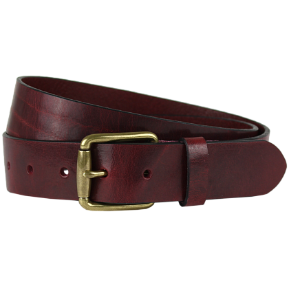 2Картинка British Belt Bradgate Leather Belt Oxblood