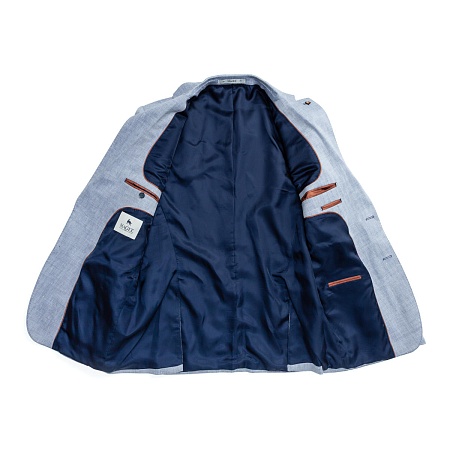 Пиджак Magee Clady Blue Herringbone