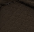Barbour Microfibre Polarquilt Jacket Dark Brown