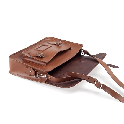 5Картинка 14.5-inch Classic Satchel Chestnut