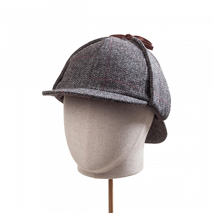 2Картинка Темно-серая шляпа Hanna Hats Sherlock