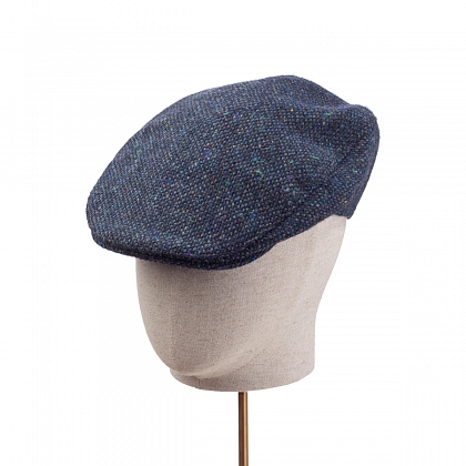 2Картинка Темно-синяя плоская кепка Hanna Hats Touring