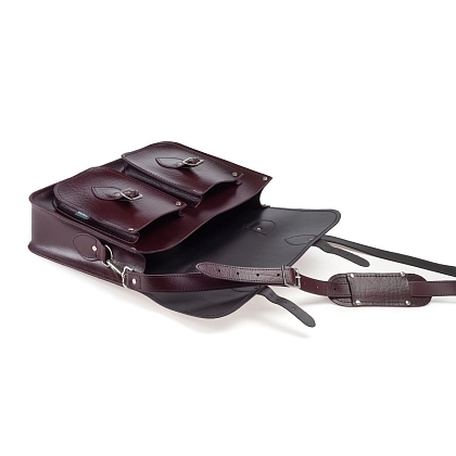 5Картинка 14.5-inch Classic Satchel Marsala Red