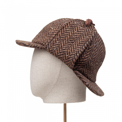 3Картинка Коричневая шляпа шерлок Hanna Hats Sherlock