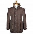 Bucktrout Boyd Coat Rust Red Check
